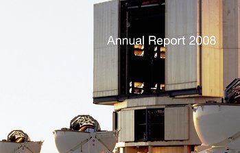 The ESO Annual Report 2008 is available for download