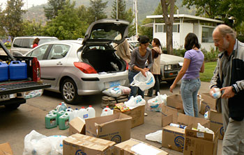 ESO employees engaged in "Solidarity Mission" in Chile