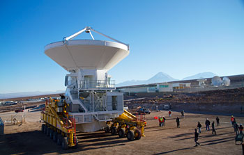 First European ALMA Antenna Handed Over to Joint ALMA Observatory