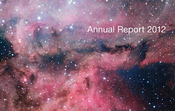 Encontra-se disponível o Relatório Anual do ESO de 2012