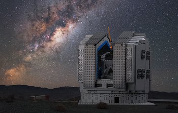 Nieuw LEGO®-model van ESO’s Very Large Telescope