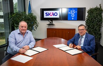 ESO ja SKAO ovat allekirjoittaneet yhteistyösopimuksen