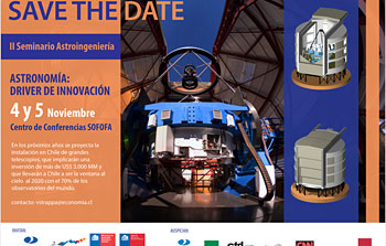 ESO participa en la II versión de Seminario de Astroingeniería de Chile