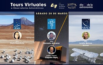 Participa en el día de la astronomía de Chile junto a ESO