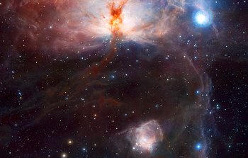 Mounted image 085: The hidden fires of the Flame Nebula