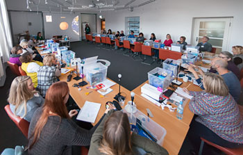 O ESO realiza o seu primeiro workshop para professores dinamarqueses
