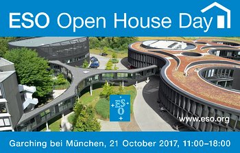 Programme for the ESO Open House Day 2017 Now Available