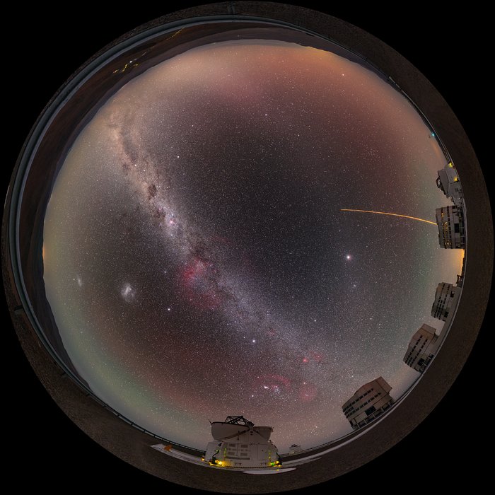 Yepun's Laser Guide Star under the Milky Way