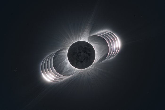 Going through the eclipse
