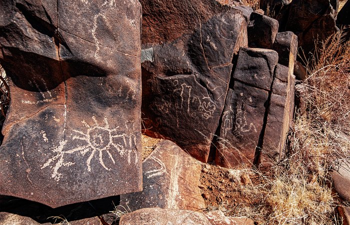 Desert rock art
