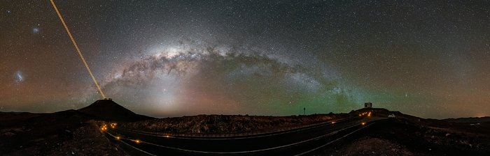 Milky Way leaps from the VLT to VISTA