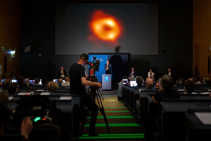 Presentation of the first image of Sagittarius A*
