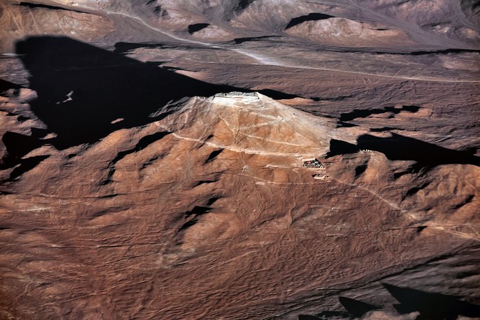 Cerro Armazones casts a long shadow