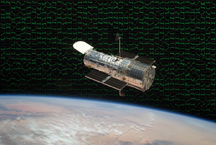 Hubble with spectra from the Space Telescope European Coordinating Facility