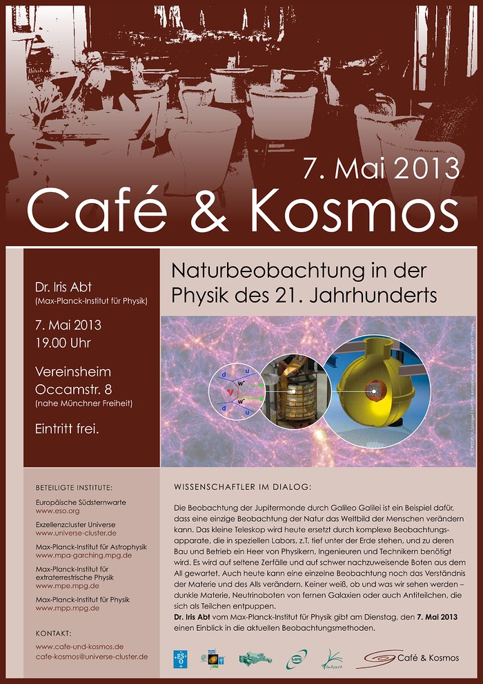 Café & Kosmos 7 May 2013