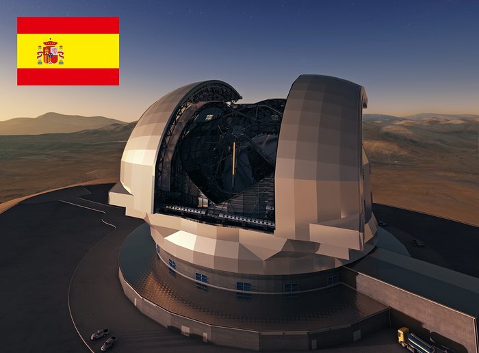 Spanien beteiligt sich am E-ELT