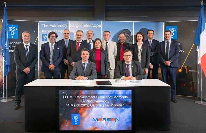Vertrag für ELT-Spiegel M5 unterzeichnet