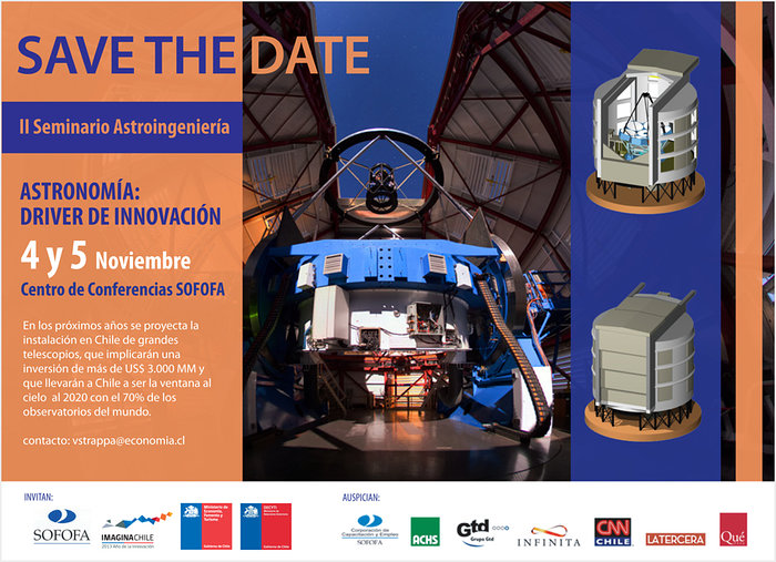 Poster of II edition of the Seminar on Astro-Engineering
