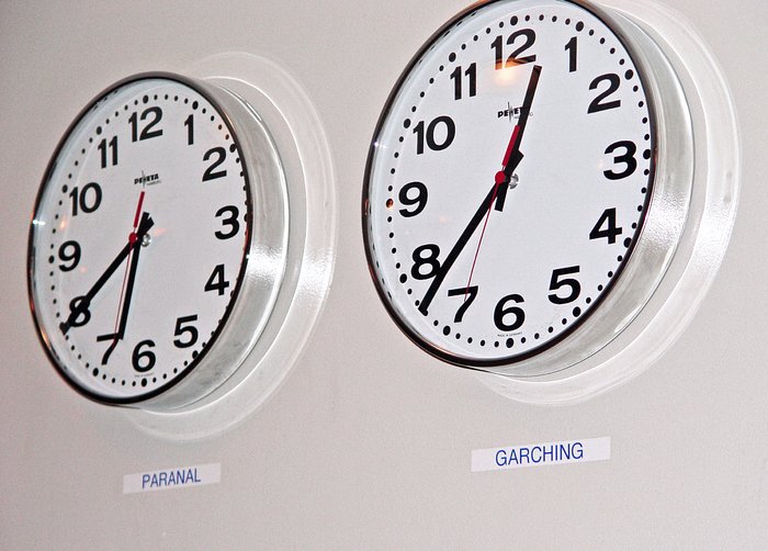 Clocks at Paranal