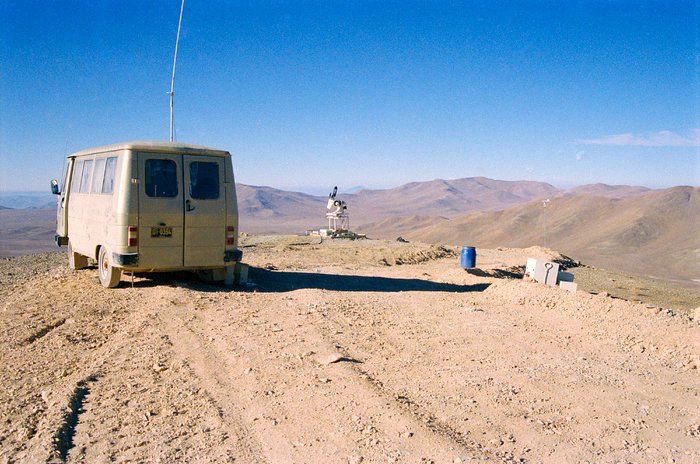 Site testing for the VLT on Armazones