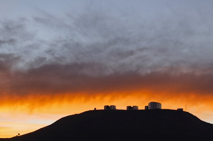 Clouds over Paranal