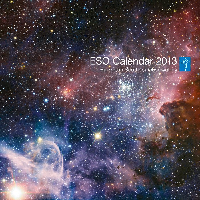 Titelblatt des ESO-Kalenders 2013