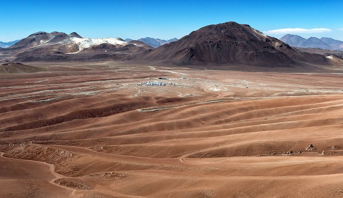 Panoramic view of ALMA site