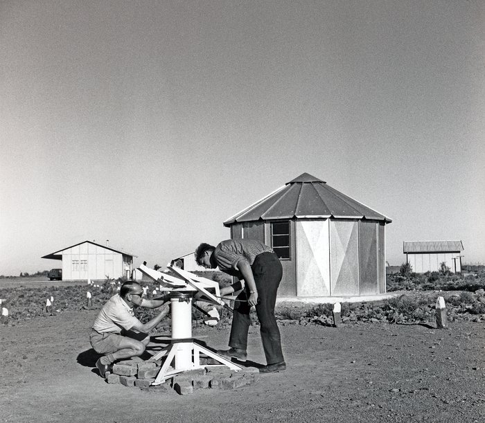 Danjon telescope at the Zeekoegat Station