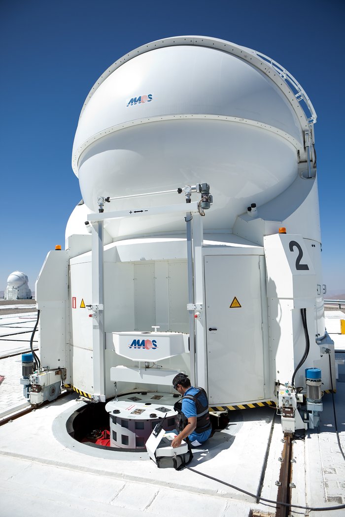 Auxiliary Telescopes at the VLT