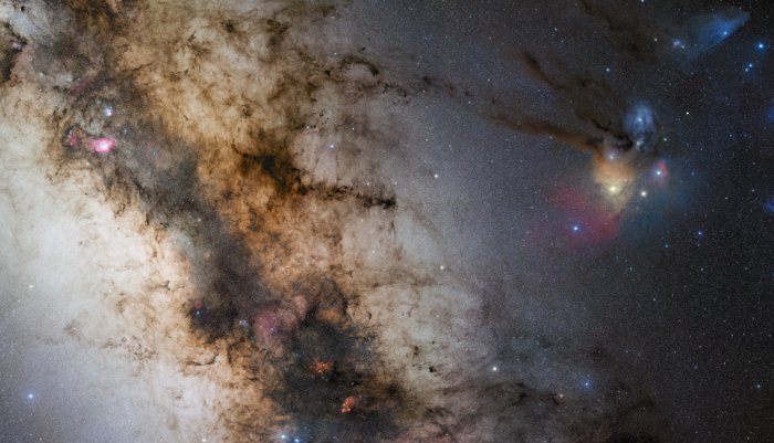Un paisaje estelar de 340-millones de pixeles desde Paranal