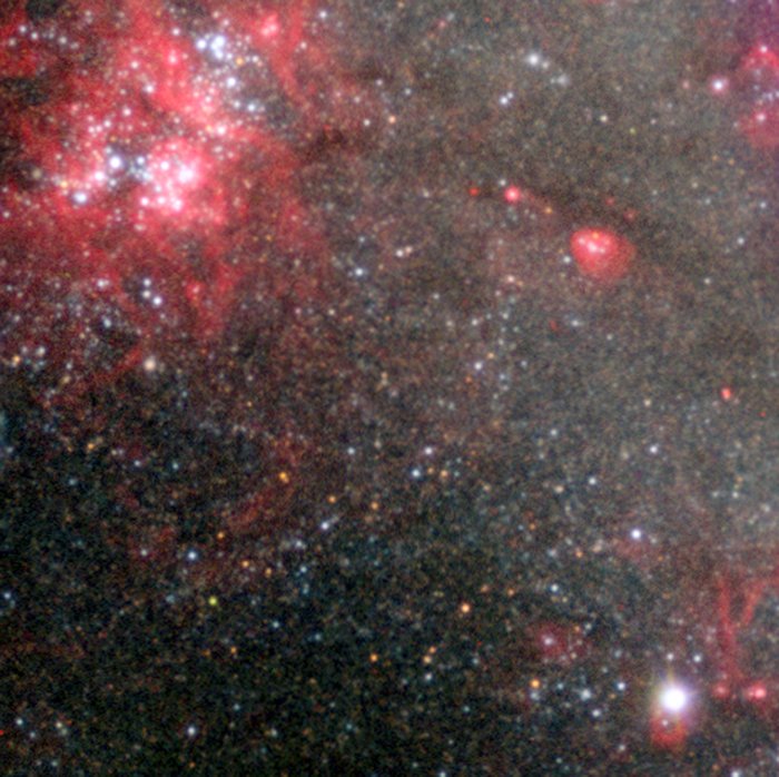 NGC 300 X-1 en la galaxia espiral NGC 300