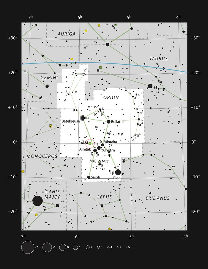 Messier 78: en reflektionsnebulosa i Orion
