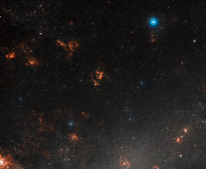 Wide-field view of the sky around NGC 1929