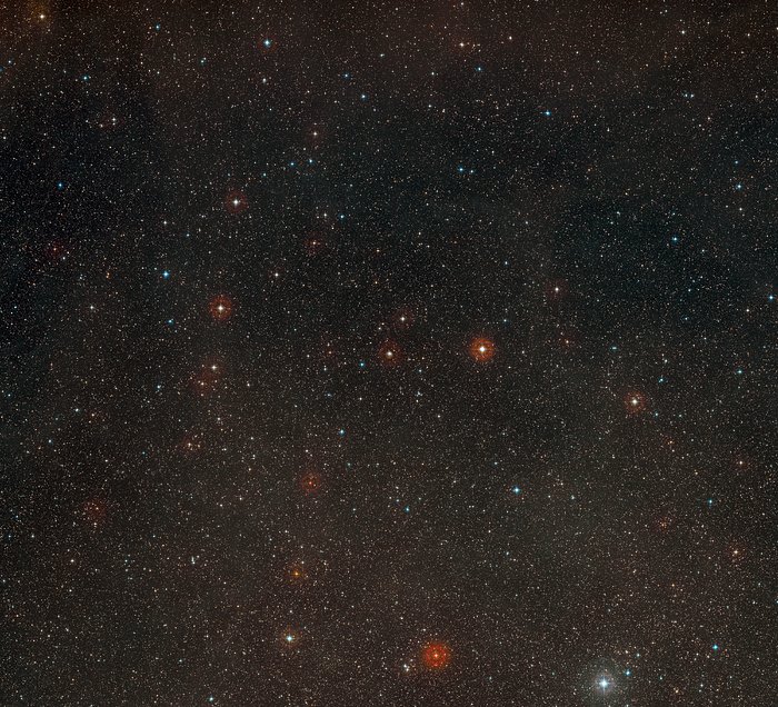Wide-field view of the sky around the star HD 85512