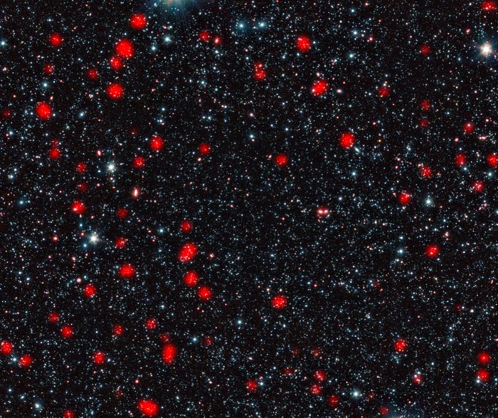 Galaxias distantes con estrellas en formación en el Universo temprano