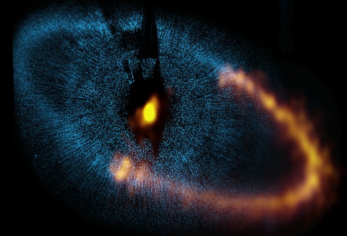 ALMA pozoruje prstenec kolem jasné hvězdy Fomalhaut