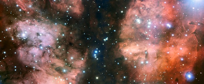 Vista detalhada da NGC 6357