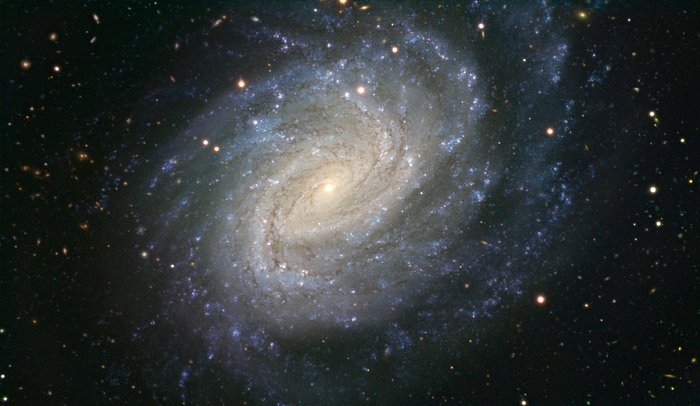 VLT:s bild av spiralgalaxen NGC 1187