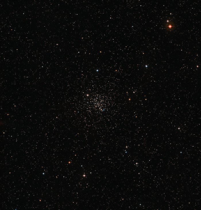 Overzichtsfoto van de open sterrenhoop Messier 67