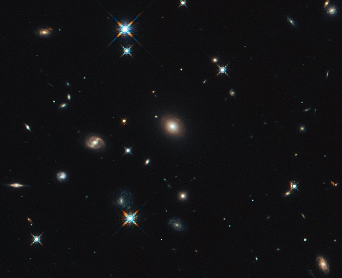 Hubble-Aufnahme der Region um SDP.81