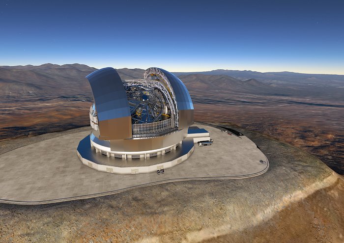ESO signs largest ever ground-based astronomy contract for the E-ELT dome and telescope structure