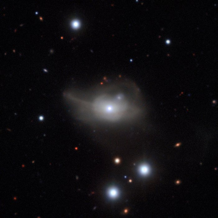 Den aktiva galaxen Markarian 1018