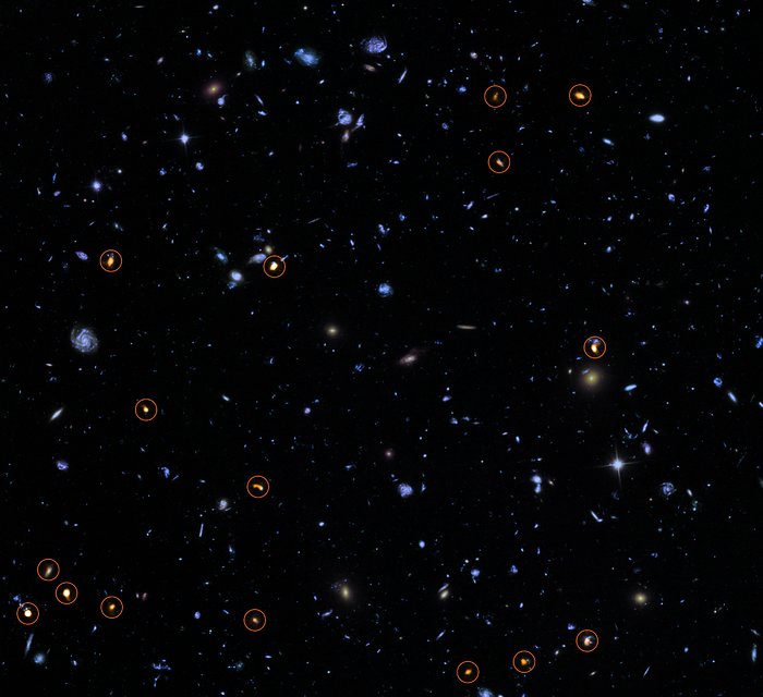 ALMA verkent het Hubble Ultra Deep Field