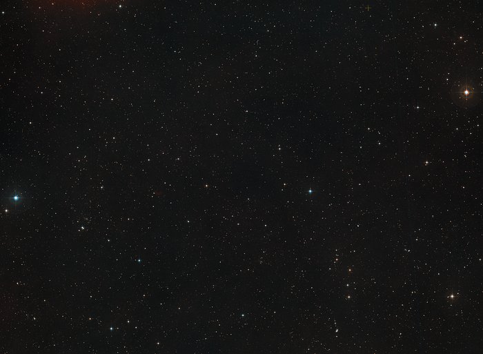 Digitized Sky Survey billede fra Hubble ultra Deep Field området