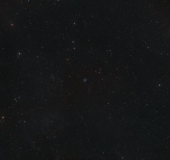 Image des environs de la nébuleuse planétaire ESO 577-24 issue du Digitized Sky Survey