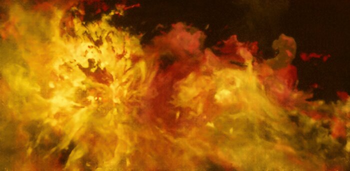 La región de la nebulosa de la Flama vista por APEX