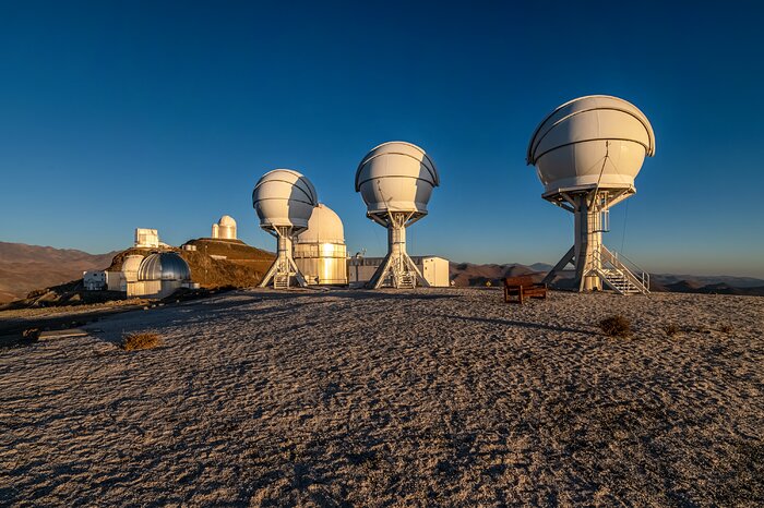 De BlackGEM-array op de ESO-sterrenwacht La Silla
