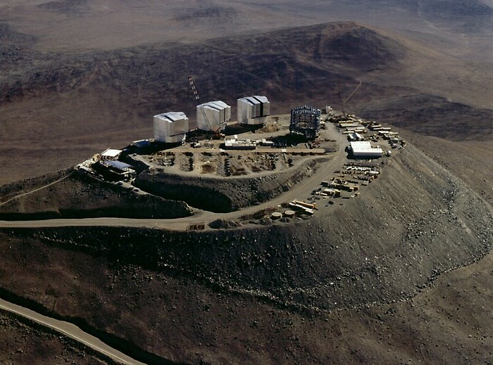 Southern view of the Paranal platform