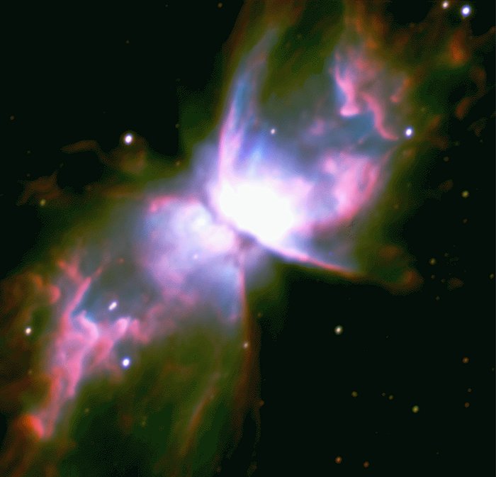 La struttura fine in NGC 6302