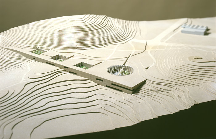 Architect's model of the Paranal Complex